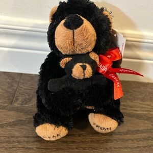 Bear Hugs from Banff - Black and Tan Bear Plush Toy
